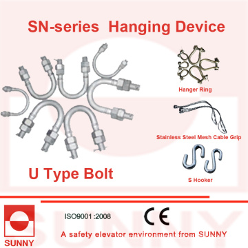 Elevator Parts Compensating Chain Stainless U Type Bolt